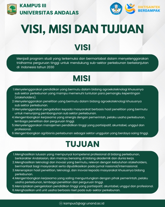VISI, MISI DAN TUJUAN